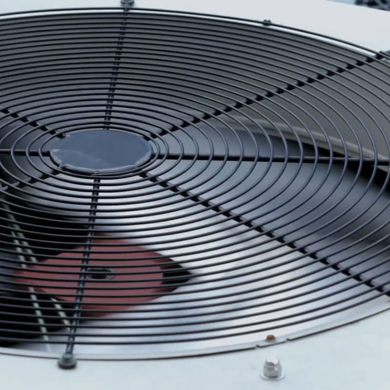 Top of air conditioner to represent scheduling a maintenance appointment.