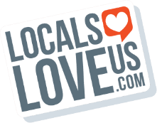 Locals Love Us logo.
